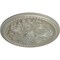 Ekena Millwork Swindon Ceiling Medallion (Fits Canopies up to 2 7/8"), Hand-Painted Flash Gold, 16 7/8"OD x 1 1/2"P CM16SWFLS - alternate 2